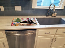 Load image into Gallery viewer, Newfoundland Christmas Cookies Dish Drying Mat