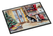 Load image into Gallery viewer, Norwegian Elkhound Christmas Cookies Doormat-24x36 Indoor / Outdoor Rug | Made in USA