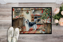 Load image into Gallery viewer, Old English Sheepdog Christmas Cookies Doormat-24x36 Indoor / Outdoor Rug | Made in USA