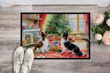 Load image into Gallery viewer, Papillon Christmas Cookies Doormat-24x36 Indoor / Outdoor Rug | Made in USA