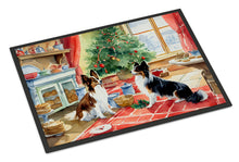 Load image into Gallery viewer, Papillon Christmas Cookies Doormat-24x36 Indoor / Outdoor Rug | Made in USA