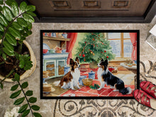 Load image into Gallery viewer, Papillon Christmas Cookies Doormat