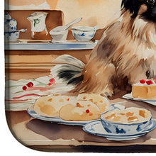 Load image into Gallery viewer, Pekingese Christmas Cookies Dish Drying Mat