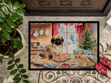 Load image into Gallery viewer, Pekingese Christmas Cookies Doormat-24x36 Indoor / Outdoor Rug | Made in USA