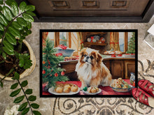 Load image into Gallery viewer, Pekingese Christmas Cookies Doormat - 18X27 Indoor / Outdoor Rug | Made in USA