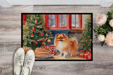 Load image into Gallery viewer, Pomeranian Christmas Cookies Doormat-24x36 Indoor / Outdoor Rug | Made in USA