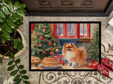 Load image into Gallery viewer, Pomeranian Christmas Cookies Doormat - 18X27 Indoor / Outdoor Rug | Made in USA