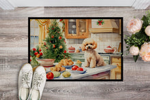 Load image into Gallery viewer, Poodle Christmas Cookies Doormat-24x36 Indoor / Outdoor Rug | Made in USA
