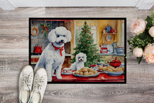 Load image into Gallery viewer, Poodle Christmas Cookies Doormat - 18X27 Indoor / Outdoor Rug | Made in USA