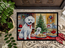 Load image into Gallery viewer, Poodle Christmas Cookies Doormat - 18X27 Indoor / Outdoor Rug | Made in USA
