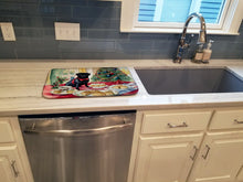 Load image into Gallery viewer, Pug Christmas Cookies Dish Drying Mat