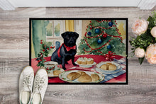 Load image into Gallery viewer, Pug Christmas Cookies Doormat-24x36 Indoor / Outdoor Rug | Made in USA