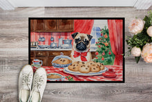 Load image into Gallery viewer, Pug Christmas Cookies Doormat-24x36 Indoor / Outdoor Rug | Made in USA
