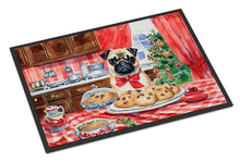 Load image into Gallery viewer, Pug Christmas Cookies Doormat-24x36 Indoor / Outdoor Rug | Made in USA