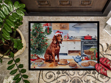 Load image into Gallery viewer, Redbone Coonhound Christmas Cookies Doormat - 18X27 Indoor / Outdoor Rug | Made in USA