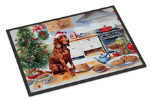 Load image into Gallery viewer, Redbone Coonhound Christmas Cookies Doormat - 18X27 Indoor / Outdoor Rug | Made in USA