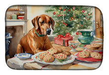 Load image into Gallery viewer, Rhodesian Ridgeback Christmas Cookies Dish Drying Mat
