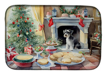 Load image into Gallery viewer, Schnauzer Christmas Cookies Dish Drying Mat