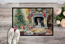 Load image into Gallery viewer, Schnauzer Christmas Cookies Doormat - 18X27 Indoor / Outdoor Rug | Made in USA