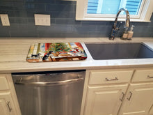 Load image into Gallery viewer, Schnauzer Christmas Cookies Dish Drying Mat