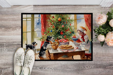 Load image into Gallery viewer, Schnauzer Christmas Cookies Doormat-24x36 Indoor / Outdoor Rug | Made in USA