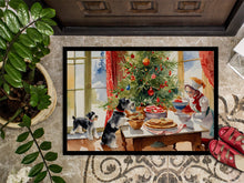 Load image into Gallery viewer, Schnauzer Christmas Cookies Doormat - 18X27 Indoor / Outdoor Rug | Made in USA