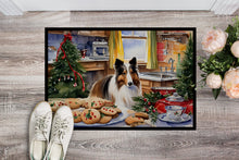 Load image into Gallery viewer, Sheltie Christmas Cookies Doormat - 18X27 Indoor / Outdoor Rug | Made in USA