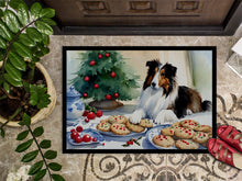 Load image into Gallery viewer, Sheltie Christmas Cookies Doormat-24x36 Indoor / Outdoor Rug | Made in USA