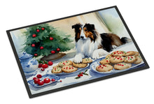 Load image into Gallery viewer, Sheltie Christmas Cookies Doormat-24x36 Indoor / Outdoor Rug | Made in USA