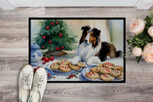 Load image into Gallery viewer, Sheltie Christmas Cookies Doormat - 18X27 Indoor / Outdoor Rug | Made in USA