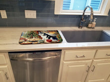 Load image into Gallery viewer, Siberian Husky Christmas Cookies Dish Drying Mat