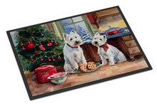 Load image into Gallery viewer, Westie Christmas Cookies Doormat - 18X27 Indoor / Outdoor Rug | Made in USA
