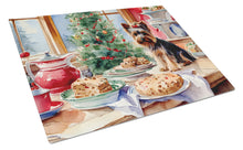 Load image into Gallery viewer, Yorkshire Terrier Yorkie Christmas Cookies Glass Cutting Boards – Durable, Decorative Kitchen Art