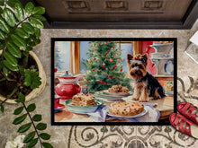 Load image into Gallery viewer, Yorkshire Terrier Yorkie Christmas Cookies Doormat - 18X27 Indoor / Outdoor Rug | Made in USA
