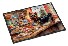 Load image into Gallery viewer, Yorkshire Terrier Yorkie Christmas Cookies Doormat - 18X27 Indoor / Outdoor Rug | Made in USA