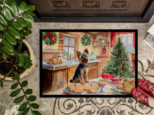 Load image into Gallery viewer, Yorkshire Terrier Yorkie Christmas Cookies Doormat-24x36 Indoor / Outdoor Rug | Made in USA