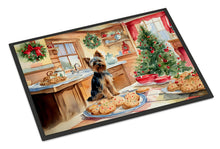 Load image into Gallery viewer, Yorkshire Terrier Yorkie Christmas Cookies Doormat - 18X27 Indoor / Outdoor Rug | Made in USA