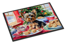 Load image into Gallery viewer, Yorkshire Terrier Yorkie Christmas Cookies Doormat - 18X27 Indoor / Outdoor Rug | Made in USA