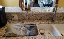 Load image into Gallery viewer, Christmas Angel Dish Drying Mat