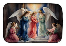 Load image into Gallery viewer, Christmas Angels Dish Drying Mat