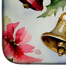 Load image into Gallery viewer, Christmas Bells Dish Drying Mat