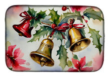 Load image into Gallery viewer, Christmas Bells Dish Drying Mat