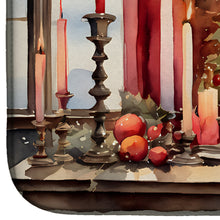 Load image into Gallery viewer, Christmas Candles Dish Drying Mat