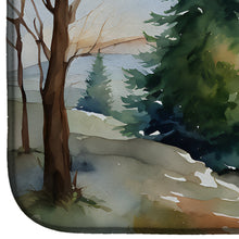 Load image into Gallery viewer, Christmas Trees Dish Drying Mat