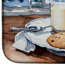 Load image into Gallery viewer, Christmas Cookies for Santa Dish Drying Mat