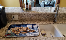 Load image into Gallery viewer, Christmas Cookies for Santa Dish Drying Mat