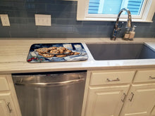 Load image into Gallery viewer, Christmas Cookies for Santa Dish Drying Mat