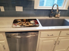 Load image into Gallery viewer, Christmas Cookies for Santa Dish Drying Mat