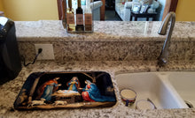 Load image into Gallery viewer, Christmas Nativity Scene Dish Drying Mat