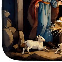 Load image into Gallery viewer, Christmas Nativity Scene Dish Drying Mat